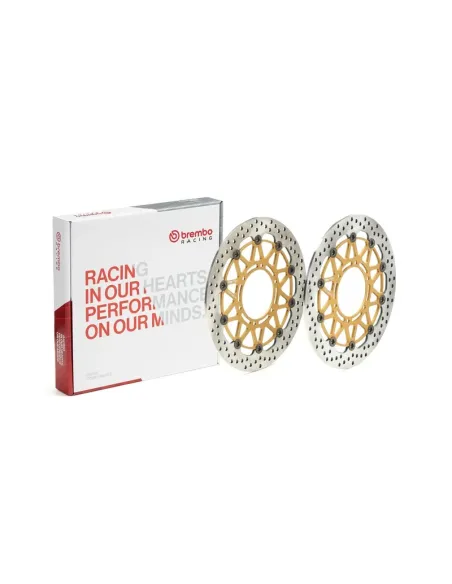 Juego de discos de freno BREMBO UPGRADE Supersport redondo flotante - pareja
