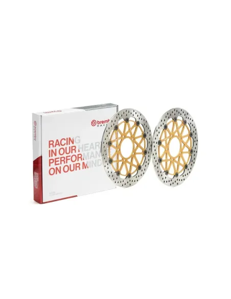Juego de discos de freno BREMBO UPGRADE Supersport redondo flotante - pareja