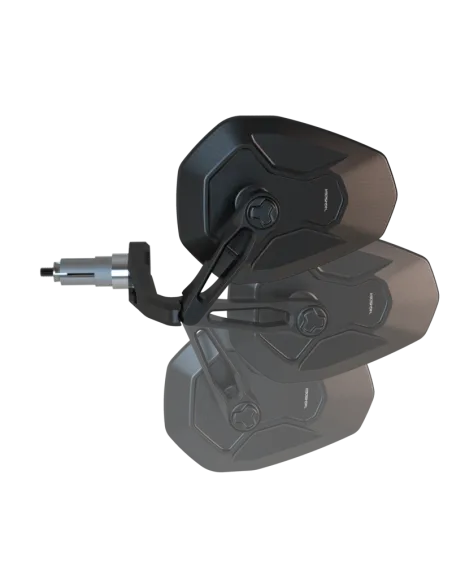 Retrovisor para extremos de manillar HIGHSIDER pro Ventura-RS Force-Evo