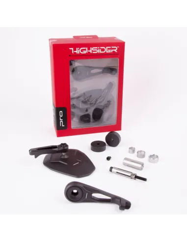 Retrovisor para extremos de manillar HIGHSIDER pro Ventura-RS Force-Evo