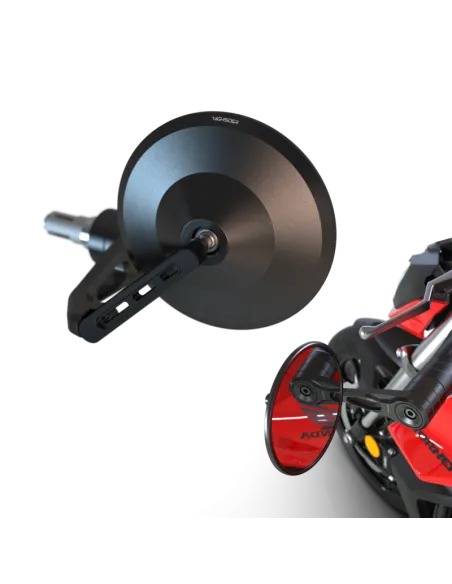 Retrovisor para extremos de manillar HIGHSIDER pro Montana-BLAST Force-Evo