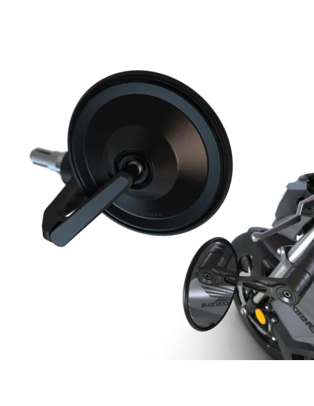 Retrovisor para extremos de manillar HIGHSIDER smart Circula-S Force-Evo