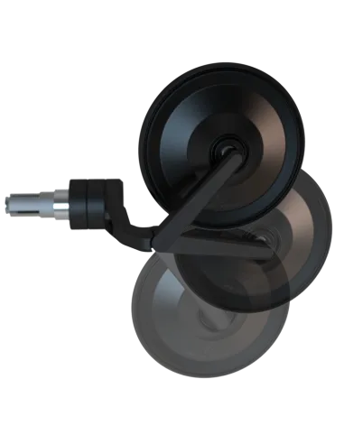 Retrovisor para extremos de manillar HIGHSIDER smart Circula-S Force-Evo