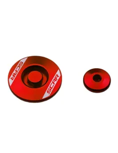 Tapones de motor SCAR - Rojo
