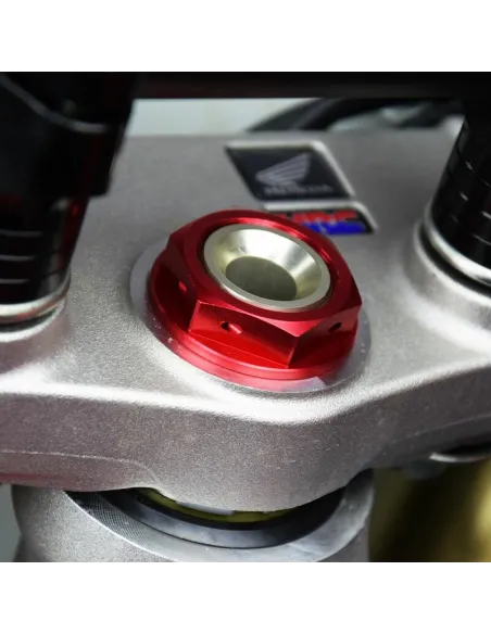 Tuerca columna de dirección SCAR - Rojo