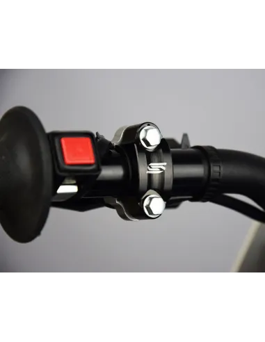 Abrazadera de barra giratoria SCAR universal Negra