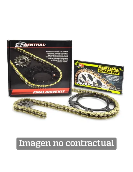 Kit cadena aluminio Renthal 520R1 (13-50-118)