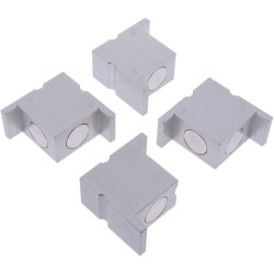 Set mordazas YSS para pistón con eje de 8x25mm