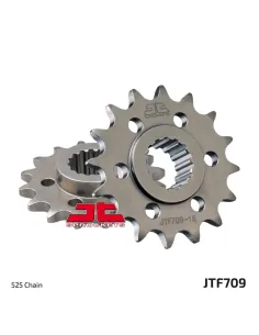 Piñón con goma anti-ruido JT SPROCKETS acero 709 - 525 2