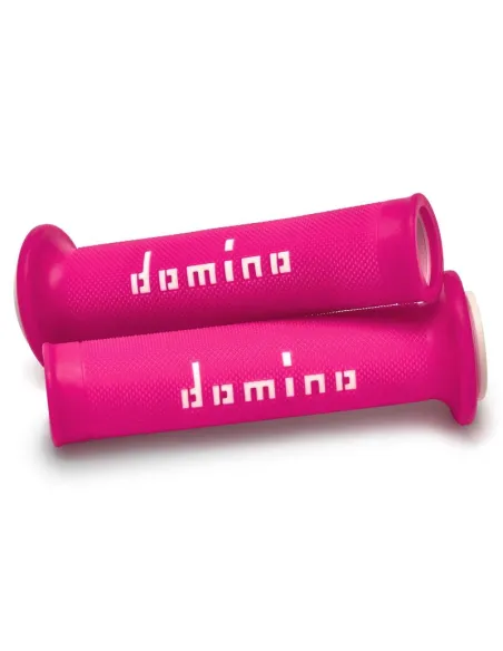 Puños racing DOMINO 126mm negro/gris A01041C5240