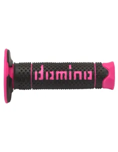 Puños DOMINO FULL GRIP A260 color negro / amarillo fluor