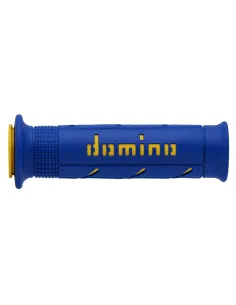 Puños racing DOMINO super soft 126mm negro/azul A25041C4840