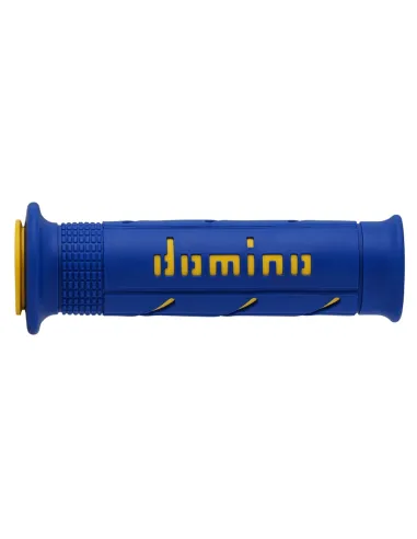 Puños racing DOMINO super soft 126mm negro/azul A25041C4840