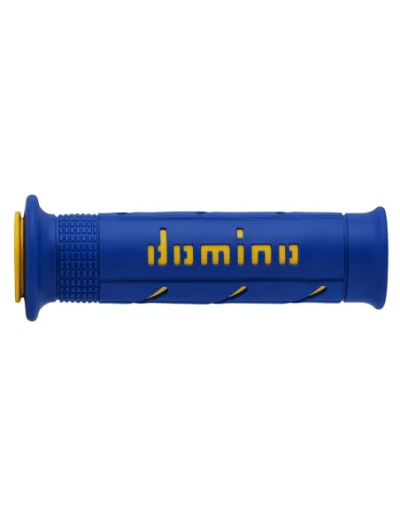 Puños racing DOMINO super soft 126mm negro/azul A25041C4840