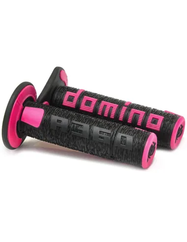 Puños Domino Off Road A360 negro/rojo A36041C4042A7-1