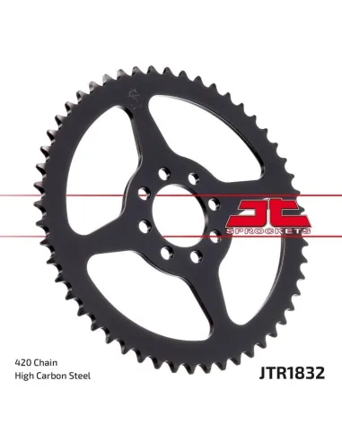 Kit de cadena JT 420HDR 11/52-128 - corona standard