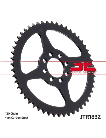 Kit de cadena JT 420HDR 11/52-128 - corona standard