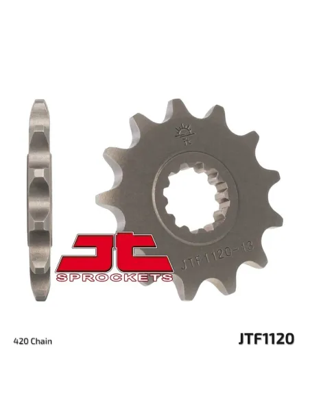 Kit de cadena JT 420HDR 11/60-140 - corona standard