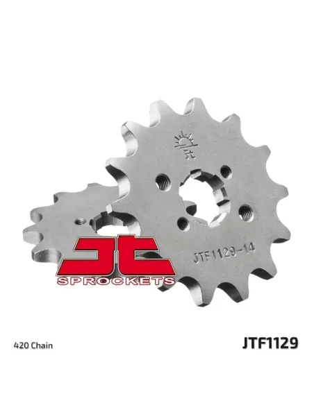 Kit de cadena JT 420HDR 13/53-132 - corona standard