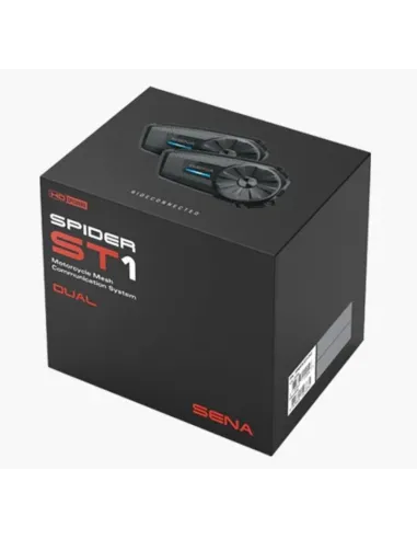 Intercomunicador Mesh SENA Spider ST1 - Pack Dual