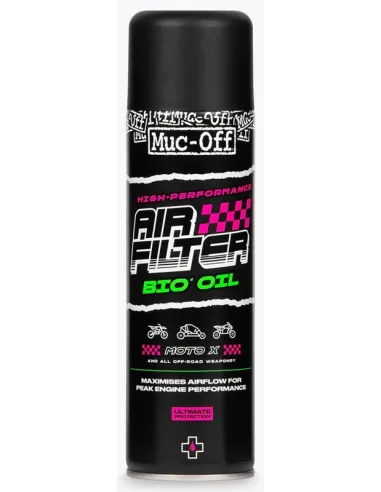 Aceite para Filtro de Aire Bio MUC-OFF - Spray 500ml