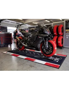 VECTOR Alfombra de Paddock PRO - FIM - 200 x 100 cm - LAST LAP