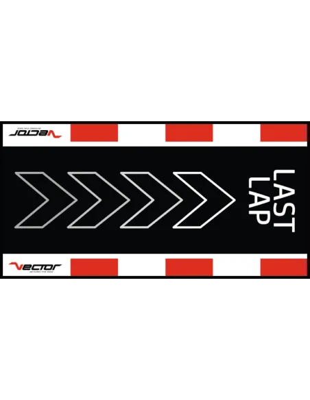 VECTOR Alfombra de Paddock PRO - FIM - 200 x 100 cm - LAST LAP