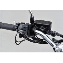 Fuente de alimentación USB DAYTONA Slim (2 entradas) - manillar Ø22,2/25,4 2