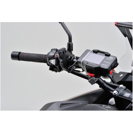 Fuente de alimentación USB DAYTONA Slim - manillar Ø22,2/25,4