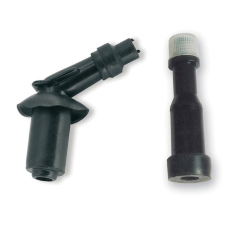 Pipa de bujia Bakelita Inclinada V PARTS