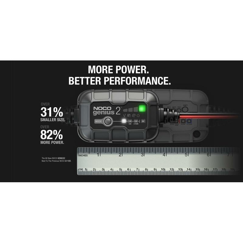 Cargador de batería NOCO Genius2, 2 A