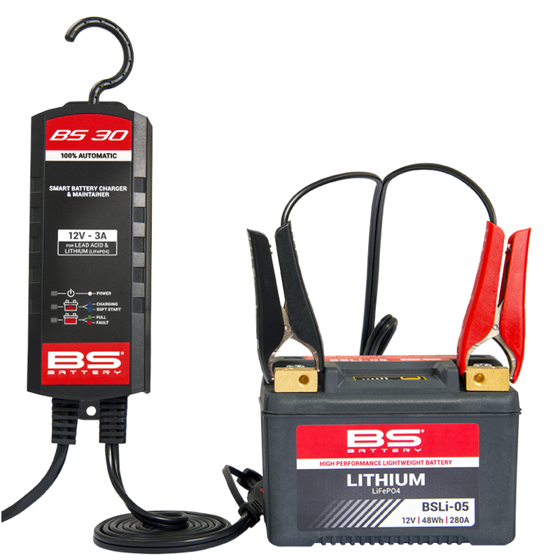 Cargador de bateria inteligente BS Battery BS30 - 12V 3A