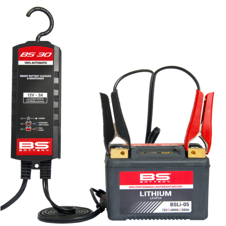 Cargador de bateria inteligente BS Battery BS30 - 12V 3A