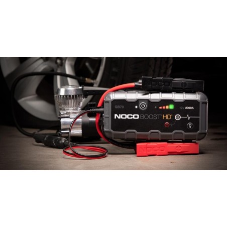 Arrancador de batería NOCO HD 2000A Lithium 12V