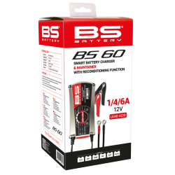 Cargador de bateria inteligente Pro BS Battery BS60 - 12V 1/4/6A