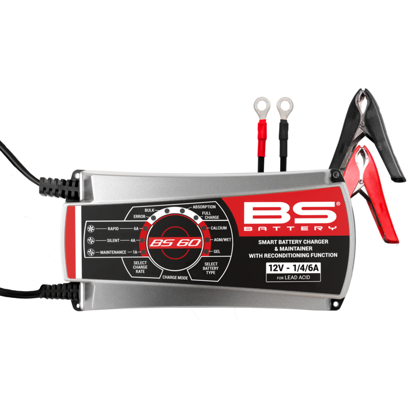 Cargador de bateria inteligente Pro BS Battery BS60 - 12V 1/4/6A