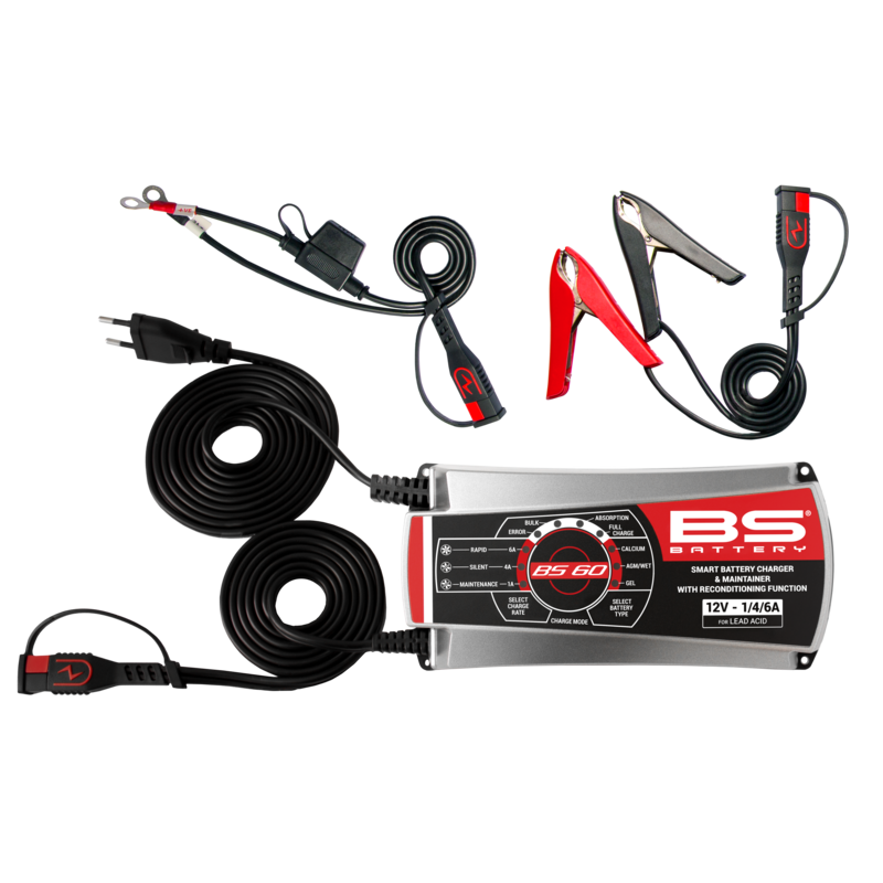 Cargador de bateria inteligente Pro BS Battery BS60 - 12V 1/4/6A