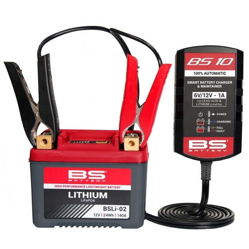 Cargador de bateria inteligente BS BATTERY BS10 - 6/12V 1A