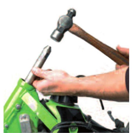 Extractor de cazoleta tubo de dirección ø 35 a 55 mm BUZZETTI