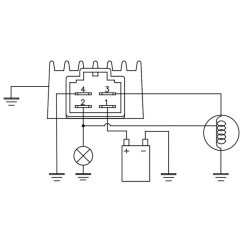 Regulador de corriente 12V 8A - C.A./C.C. - 4 Conectores 2