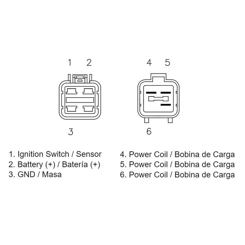 Regulador de corriente DZE Kymco ATV REG 2468