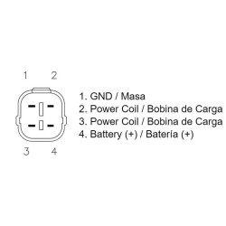 Regulador de corriente DZE 2406 YFZ 450 04-09 5TG819600000 / SH712AB 2