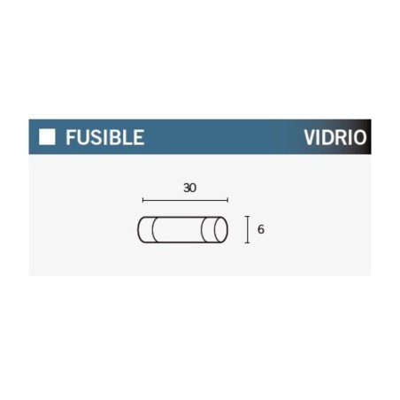 Fusibles V PARTS 20A 30mm - 100 uds