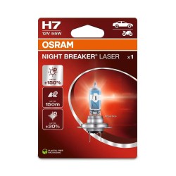 Lámpara OSRAM H7 Night Breaker Laser Light 12V 55W PX26d - 1 ud