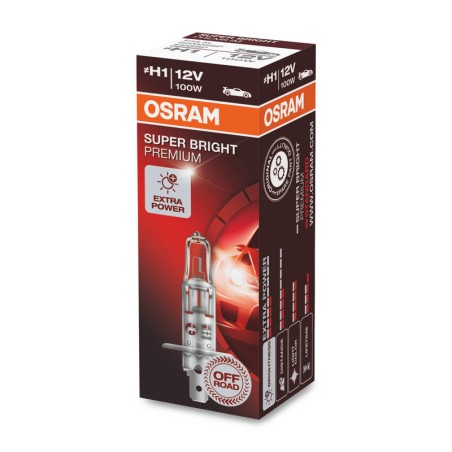 Lámpara OSRAM Super Bright H1 12V / 55W - 1 ud