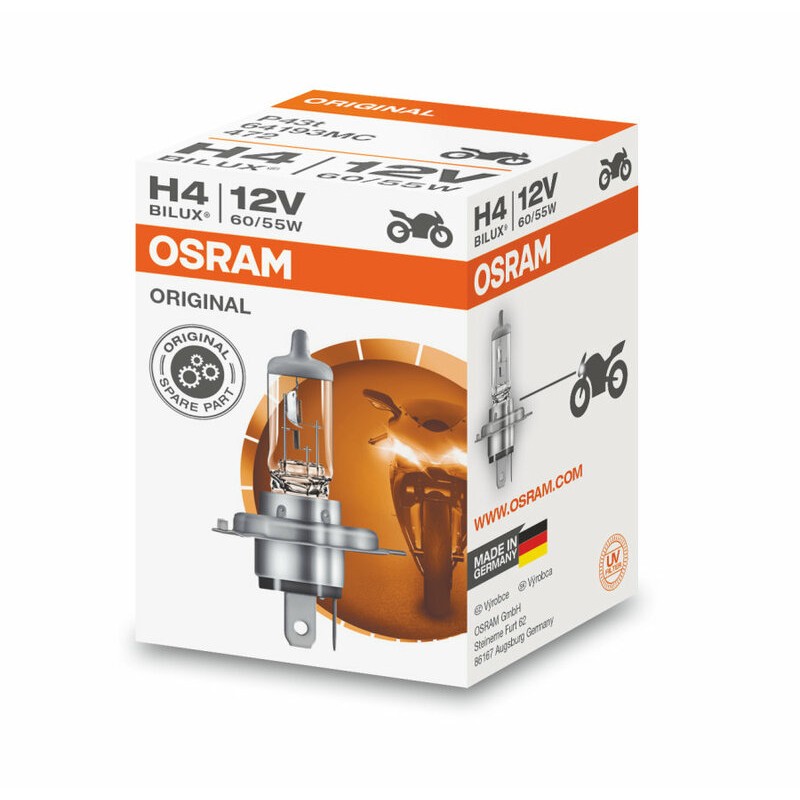Lámpara OSRAM 64193 - H4 12V / 55W 64193