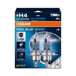Lámpara OSRAM Cool Blue Boost H4 12V / 100 / 90W - 2 uds