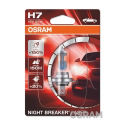 Lámpara OSRAM Night Breaker Laser H7 Light 12V 55W - 1 ud