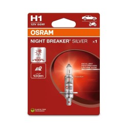 Lámpara OSRAM Night Breaker Silver H1 12V / 55W - 1 ud