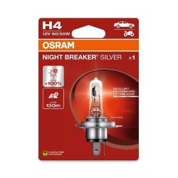 Lámpara OSRAM Night Breaker Silver H4 12V / 60 / 55 - 1 ud
